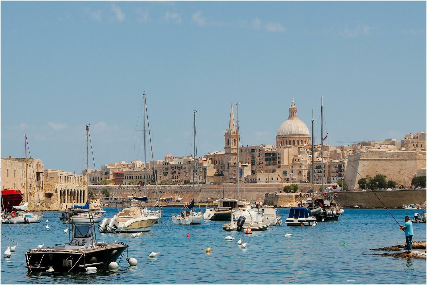 Terrace View- A Charming Two Bedrooms Penthouse Ac-Wifi Msida Kültér fotó